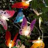 Solar Fiber Optic Butterfly Outdoor Garden Patio String Lights Christmas gift