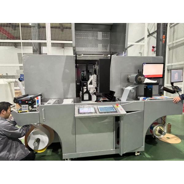 Ecoo Digital Foil Stamping Varnishing Label Enhancing Machine