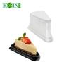 China Triangle Transparent Plastic Bakery Packaging Disposable Cheesecake Slice Containers wholesale