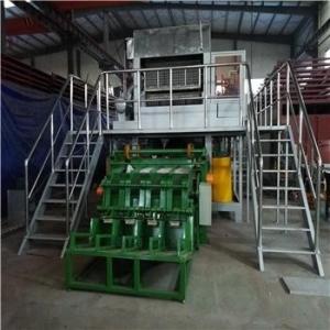 Customized Paper Pulp Forming Machine , Biodegradable Flower Pot Making Machine