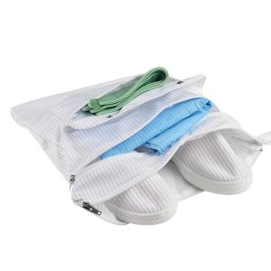 China Anti Static Cleanroom Moisture Barrier Bag Polyester Fiber And Conductive Fiber Material wholesale