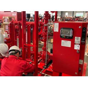 China Horizontal Skid Mounted Fire Pump With Ductile Cast Iron Materials UL/FM Listed supplier