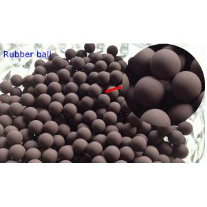 China 20MM Valves / Bearings Silicone Rubber Ball 70 Shore High Temprature Resistant supplier