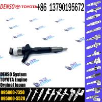 China High Quality Common Rail Fuel Injector 095000-7350 For TOYOTA LAND CRUISER 1KD-FTV 23670-30210 on sale