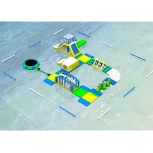 China CE ROHS Approved Floating Inflatable Water Park Trampoline Park For Water Play supplier