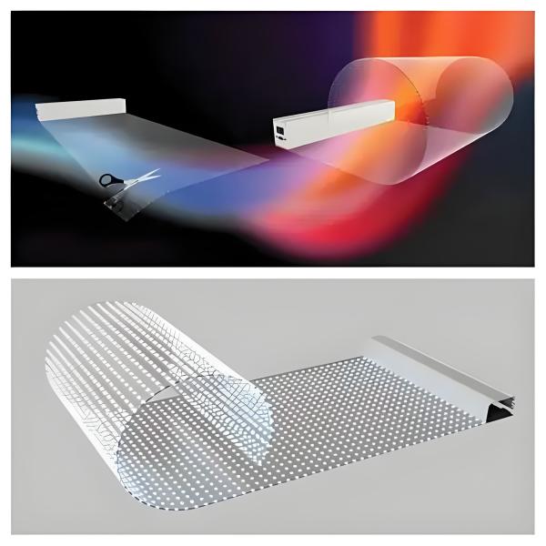 P14 Affichage numérique transparent à fort impact et à haute visibilité