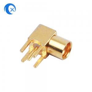 Metal RF Aerial Connector CNC Machine MMCX Connector Parts For Cable Adapter