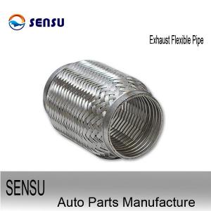 China SENSU Stainless Steel Exhaust Parts SS201 Exhaust Flex Pipe Connector 2X6 supplier