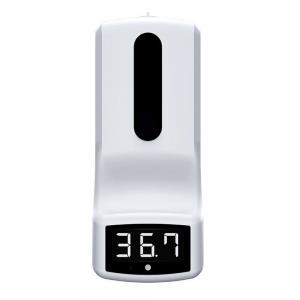 China Intelligent Sensor Touchless Sanitizer Soap Dispenser Machine with Temperature Measurement,Wall Mount Soap Dispenser supplier