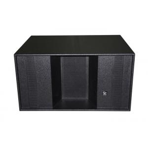 Compact Disco Sound Equipment , 2x18" 1200W Subwoofer With Horn Loaded Design