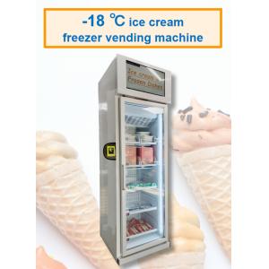 Smart Fridge Ice Cream Vending Machine -18℃ Freezer With Touch Screen