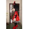 China Disney minnie mouse mascot costumes with high quality helmet wholesale