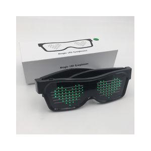 High Power LED Glowing Glasses For Christmas Party Support Multi Languages