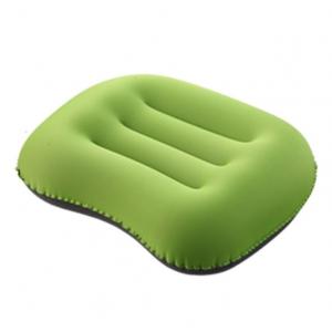 Compact Size Inflatable Travel Pillow , Ergonomic Design Airplane Sleep Pillow