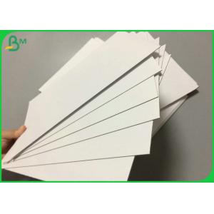 1mm 2mm Thickness 2 side Laminated White Board Dense Texture For Puzzle Making