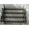 Baffle Food Professing 1.6M Chain Mesh Conveyor Belt