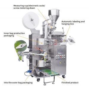 China Nonwoven Drip Coffee Bag Packing Machine Tea Filter Sachet Filling Sealing supplier