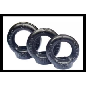 Black M8 M12 Carbon steel eye nuts Class8. 8 Grade 8.8 eye nut square neck