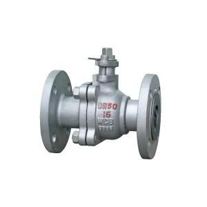 cast steel flange ball valve