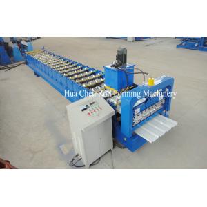 China Automatic Roofing Roll Forming Machine Cold Rolled Steel Panel Forming Line supplier
