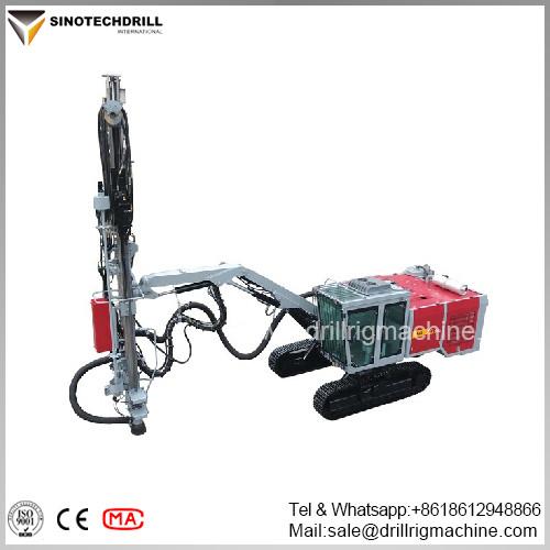 15m Depth Full Hydraulic Top Hammer Drill Machine With 76 - 115mm Diameter