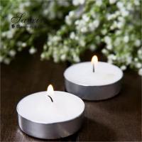 China Wholesale Decoration Wedding Event Cheap Aluminium Cup 8 Hours Tealight Candle For Party on sale