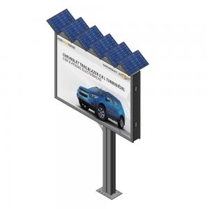 Light Galvanized Steel Structure Frame House Advertising Display Banner Signboard Billboard