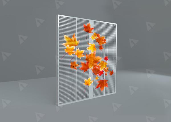 ODM SMD1515 APEXLS Transparent LED Display Screen Front Service