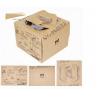 Custom Cardboard Display Boxes Classic Style Cupcake Storage Boxes , Paper