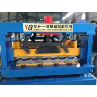 China Manual Cold Roll Forming Machine , Roof Panel Roll Forming Machine on sale