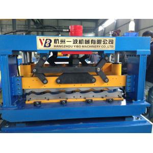 Manual Cold Roll Forming Machine , Roof Panel Roll Forming Machine