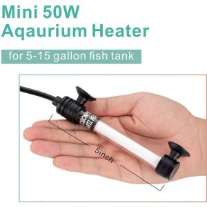 China Mini calefator Inline do aquário da aleta da parte superior do vidro de quartzo supplier