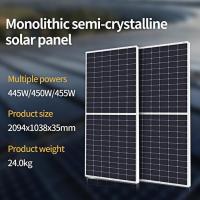 China 330W - 460W Solar Energy Storage System Half Cell Monocrystalline Silicon PV Module on sale