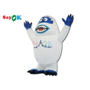Holidays Led Lighting Inflatable Snow Monster Snowman Airblown Monster Toy For Outdoor Decoration