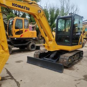 China PC56 Second Hand Komatsu Excavator 5.3 Ton Used Hydraulic Excavator supplier