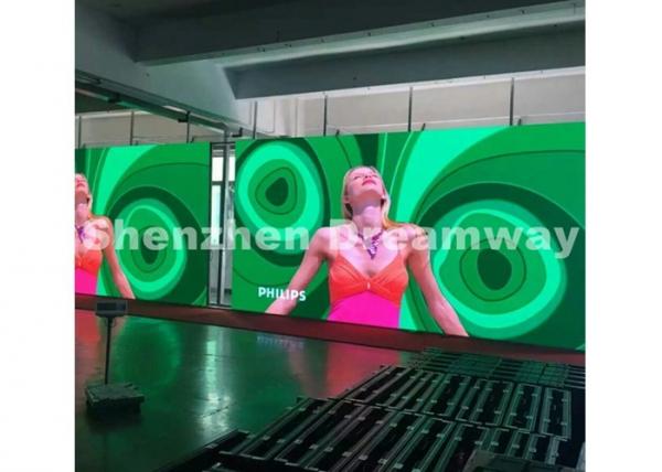 3.91 mm Indoor Rental LED Screen SMD2121 LED with 500 × 1000 mm Cabinet