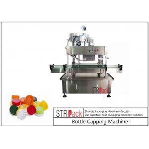 Automatic Linear Capping Machine Press Capper To Tighten And Secure Caps