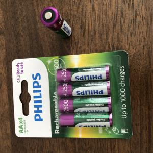 Toy Car Philips AA Rechargeable Batteries NIMH 2500mAh MSDS Approved