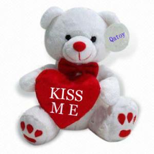 China 8 inch Valentines Stuffed Animals Small Plush Bear For Holiday Promotion supplier