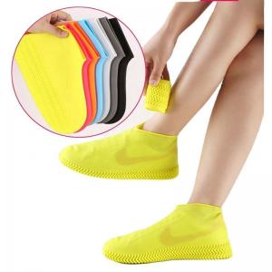China Reusable Shoe Protectors Waterproof Anti Slip Rain Silicone Shoes Covers supplier
