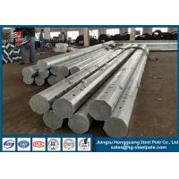 China Q345 Steel Polygonal Utility Power Transmission Poles In Philippines Area on sale