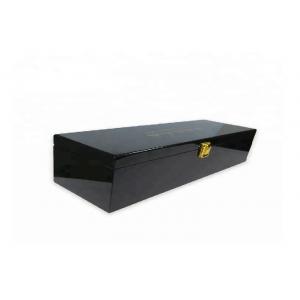 China High Class Single Wooden Wine Box Antique Display  With Piano Lacquer Finsh supplier