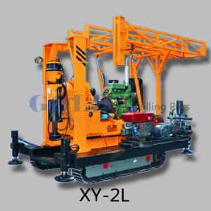 China Customized Water Well Drilling Rig XY-2L Cheap Crawler Mounted Rig from China supplier