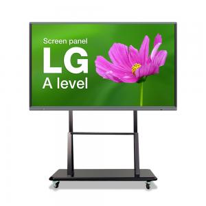 China 65 Inch Smart Digital Interactive Whiteboard Flat Panel For Meeting Room supplier