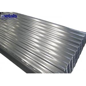 Roofing Galvanized Steel Corrugated Sheet Regular Spangle 1250x2500mm