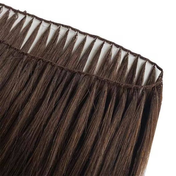 Feather weft hair extensions best solution for thin hair