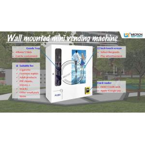 China Mini Smart Wall Mount Vending Machine With Advertisement Management And Touch Screen supplier