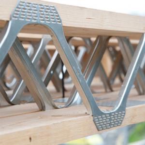 Customized Logo Galvanized Z275 Open Web Steel Joist for Wood Frame Construction 1.2mm Thickness