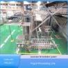 1000L / H Soya Milk / Yogurt Processing Plant , Skid Mounted Flavored Milk /