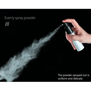 PET Plastic Powder Sprayer Bottle BPA Free 35ml 60ml